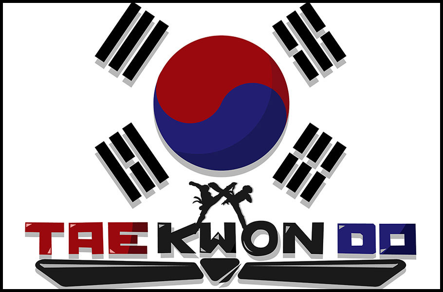 Taekwondo is a Korean martial art combining physical prowess with moral and ethical training.