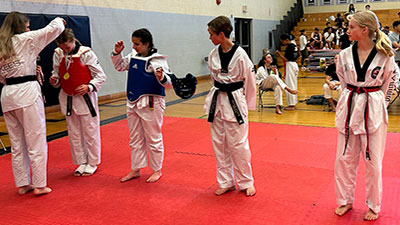 Children Champion Tae Kwon Do classes include all students 7 to 13 years of age.