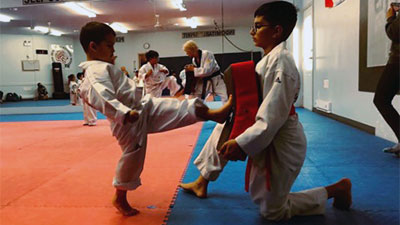 Kids Champion Tae Kwon Do classes include all students 4 to 6 years of age.
